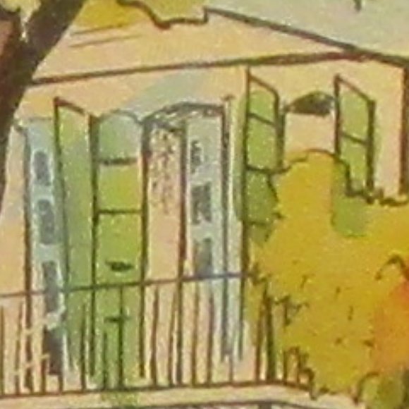 Original Watercolor "MURPHY'S HOTEL" - Picture 6 of 9
